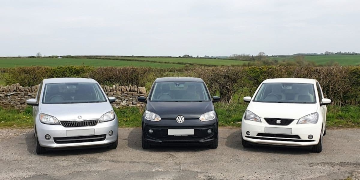 Volkswagen Up, SEAT Mii and Skoda Citigo triplets compared
