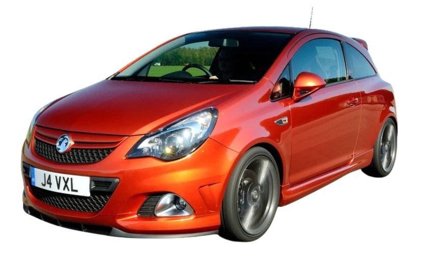 Picture of an orange Corsa VXR - expensive first car to insure