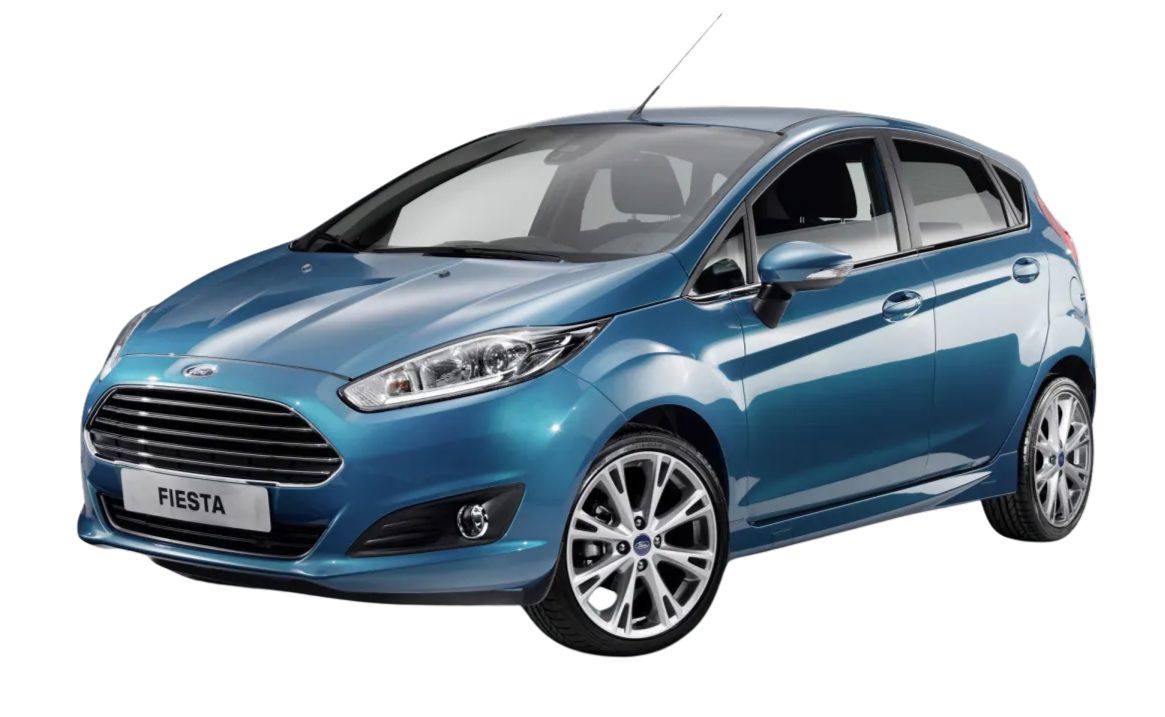 Picture of a blue Ford Fiesta - insurance group 6-7 car